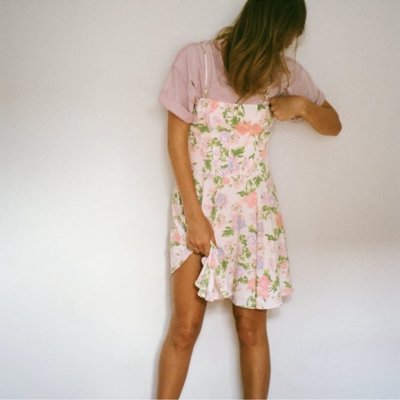 ZARA SPAGHETTI STRAP DRESS - Picture 4 of 6